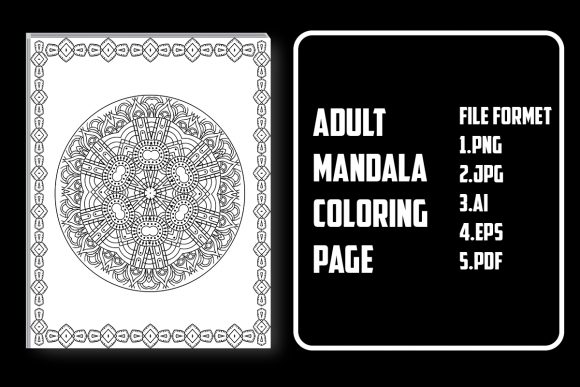 Download Adult Mandala Coloring Page - Mandala coloring page Collection