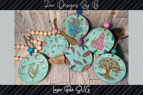 Download Boho Ornament Bundle Laser SVG - Boho ornament Collection