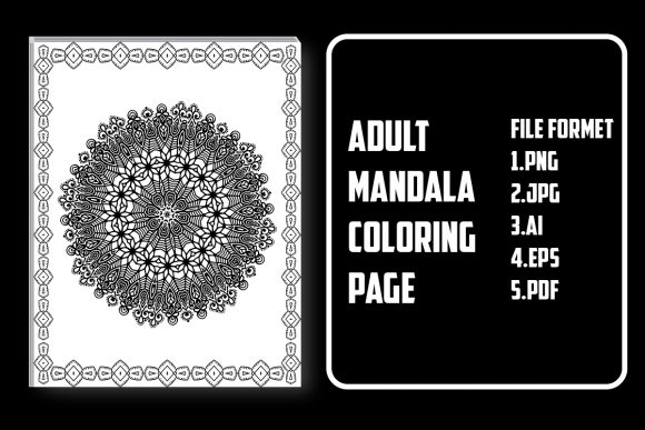 Download Adult Mandala Coloring Page - Mandala coloring page Collection