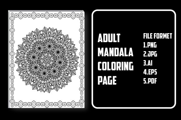 Download Adult Mandala Coloring Page - Mandala coloring page Collection