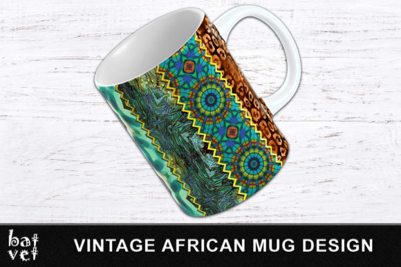 Download Vintage Tribal Mug Wrap Sublimation PNG - Sublimation Collection