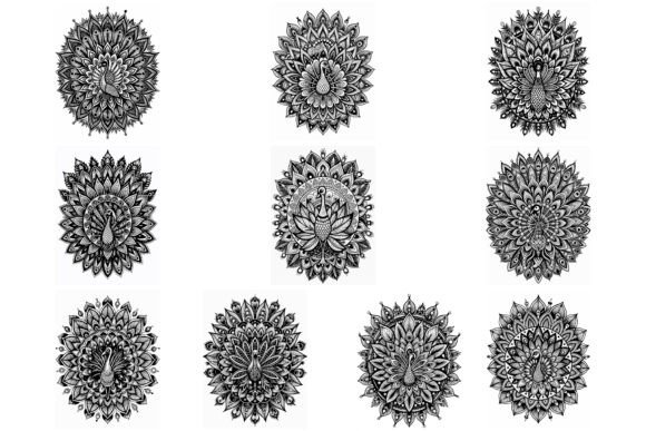 Download Peacock Mandala Coloring Page for Adults - Mandala coloring page Collection