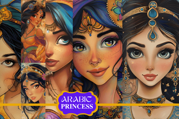 Download Arabian Princess Paper Bundle - Premium Resources