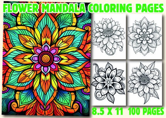 Download Flower Mandala Coloring Pages - Mandala coloring page Collection